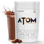 AS-IT-IS Nutrition ATOM Whey Protein 1kg | 27g protein | Isolate & Concentrate | Choco Hazel Fusion | USA Labdoor Certified | With Digestive Enzymes for better absorption