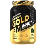 Bigmuscles Nutrition Premium Gold Whey [1Kg] | Informed Choice UK Certified | Isolate Whey Protein Blend | 25g Protein | 11g EAA | ProHydrolase Enzyme Technology [Cookie & Cream]