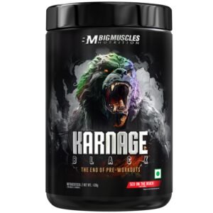 Bigmuscles Nutrition Karnage Black Preworkout (Sex On The Beach, 420g)