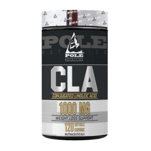 Pole Nutrition CLA - Conjugated Linoleic Acid Weight Loss Support | 1000mg, 120 Softgels | Natural Fat Burner for Enhanced Fitness Goals