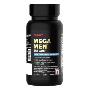 GNC Mega Men One Daily Multivitamin - Boosts Energy, Supports Immunity