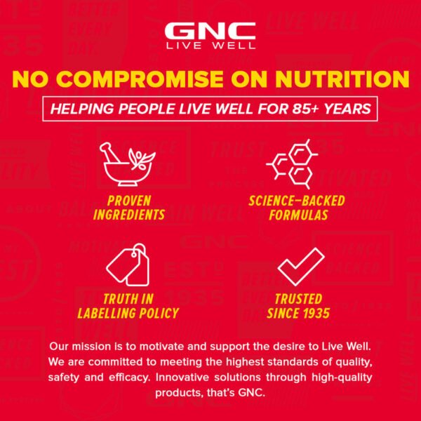 GNC Mega Men One Daily Multivitamin - Boosts Energy, Supports Immunity