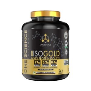 One Science Nutrition (OSN) 100% ISO Gold Whey Protein - 2.26 Kg (5 Lb), Chocolate Charge