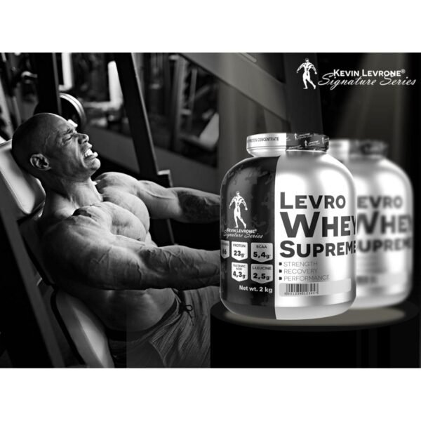 Kevin Levrone Levro Whey Supreme - 100% Whey Protein - 2 Kg (4.4 Lb), Chocolate