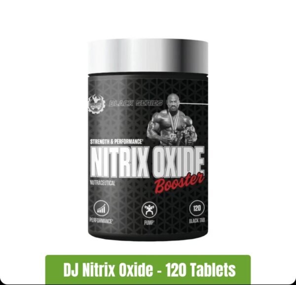 Dexter Jackson Black Series Nitrix Oxide Booster – 120 Tablets